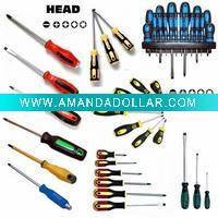 Wholesale TOP S-4001 CRV screwdriver with comfortable handle (magnetic)