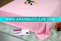Wholesale Dyed polyester fleece blanket and bed set