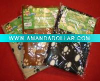 100% polyester polar fleece blanket