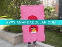 Wholesale 2 in 1 blanket cushion cotton blanket cartoon