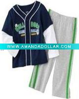 Wholesale The comfortable children clothing set
