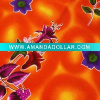 Twill peach skin printed