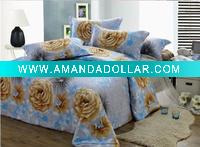 Wholesale printed wash velvet fabric / bed linen fabric