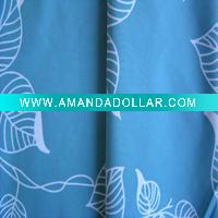 Printed polyester peach skin