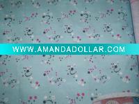 Cotton Printed Flannel fabric
