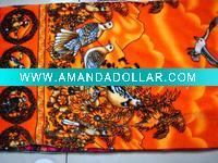 Wholesale 100% polyester printed embossed high velour