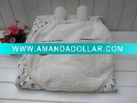 Wholesale various designs cushion blanket