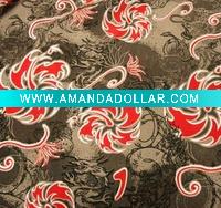 printed microfiber fabric / poly washed velvet fabric