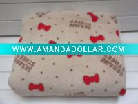 Wholesale European style thin summer blanket coral fleece blanket