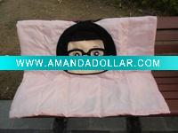 Wholesale Folding textile fabric blanket cushion 2 in 1 blanket