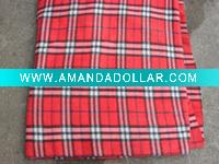 Wholesale double plush fabric 100%polyester blanket