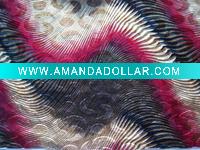 Wholesale 100% polyester printed embossed high velour