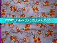Wholesale 100% polyester printed high velour
