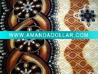 Wholesale 100% polyester printed embossed high velour
