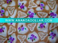Wholesale 100% polyester printed high velour
