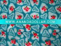 Wholesale 100% polyester printed high velour