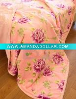 Polyester fleece blanket