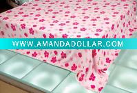 Wholesale printed polyester fleece blanket and quilt set