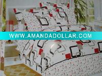 Wholesale printed bed sheet-3pcs/set