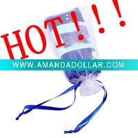 Wholesale simple bule beding pillowcase in stock