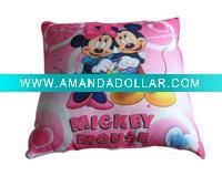 Pink home sofa/bed pillow