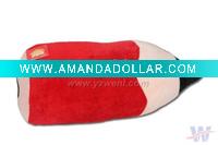 Wholesale soft stuffed pencil pillow