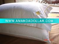 embroidered pillowcase & pillow