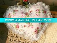 printed cotton cushion