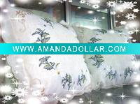 Feitian 100%ployester embroidery pillow