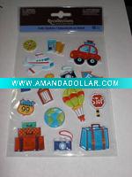 Puffy self-adhesive Sticker