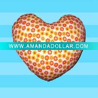bed pillow/heart pillow