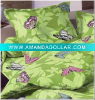plain bed set/pillow case/long pillow