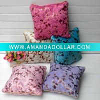 Wholesale Embroidery silk cushion cover square cushion