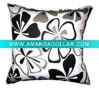Plain silk cushion cover square cushion cover
