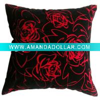 Delicate living room sofa cushion flower printed cushion