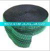 Green Sofa Elastic Webbing with three black lines