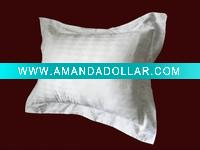 100% cotton combed mercerized jacquard pillow sham