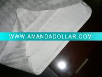 100% cotton combed mercerized jacquard pillow case with piping