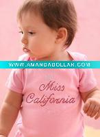 Wholesale Baby Personalized Miss T Shirt