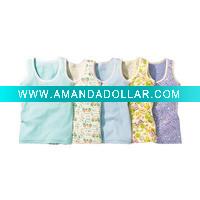 Wholesale cute sleeveless baby vest,baby wear,baby garment