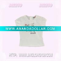 Wholesale short sleeves summer shirt baby clothes c056