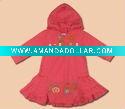 Wholesale fabric leather fur baby Infant Toddlers Mimi & Maggie Hot Pink English Garden Dress bibs Clothing dress baby sleeping bags