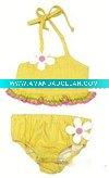 Wholesale baby Infant Toddlers boy girl Funtasia Too Girls Yellow Two Piece Bathing Suit - Daisies bibs Clothing dresses baby sleeping bag