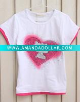 Wholesale wholesale,retail,OEM/fashion baby clothes/2-10 years/100% cotton