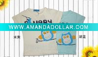 Wholesale fashion baby short t-shirt