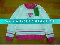 Wholesale acrylic baby sweater