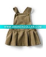 Wholesale girl dress suspender skirt
