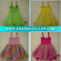 Wholesale girl princess dresses FDU-10120