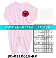 Baby Romper of 100% cotton for 0-3 months old