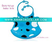 Wholesale Baby Skirt with Dots-Blue